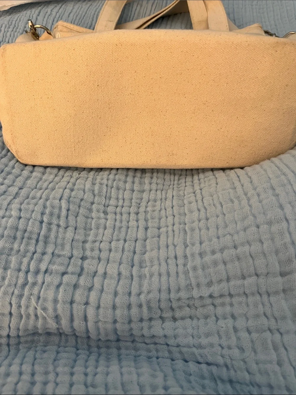 C&C California Cream Canvas Starfish Tote